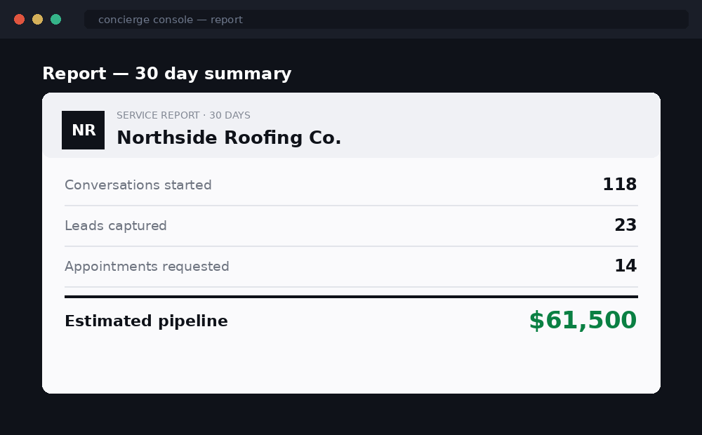 The Monthly Report